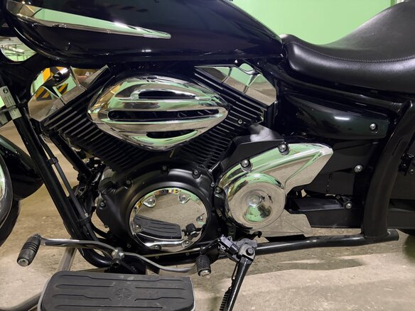 2011 Yamaha XVS950, чёрный - вид 6