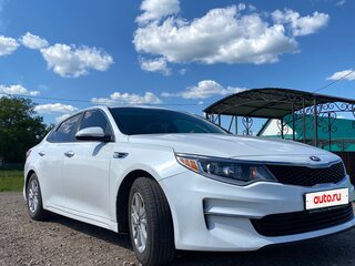 2017 Kia Optima IV, белый, 1620000 рублей, вид 2
