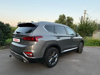 2018 Hyundai Santa Fe IV, серый, 2950000 рублей, вид 4