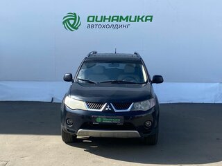 2008 Mitsubishi Outlander II, чёрный, 640000 рублей, вид 2