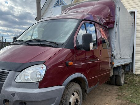 2011 ГАЗ ГАЗель (33023/330273) Фермер, красный, 890000 рублей, вид 1