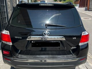 2012 Toyota Highlander II (XU40) Рестайлинг, чёрный, 1750000 рублей, вид 4