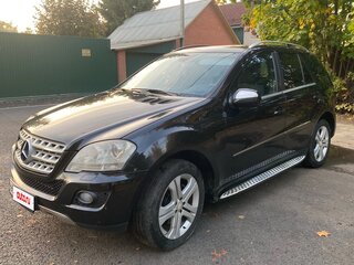 2008 Mercedes-Benz M-Класс 320 II (W164), чёрный, 1399000 рублей, вид 1