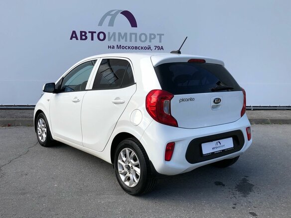 2019 Kia Picanto III, белый - вид 3