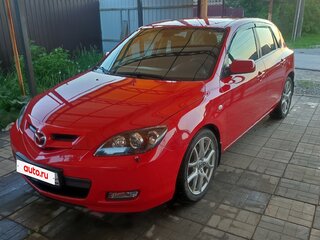 2006 Mazda 3 I (BK) Рестайлинг, красный, 590000 рублей, вид 1