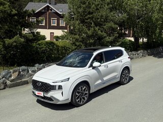 2021 Hyundai Santa Fe IV Рестайлинг, белый, 3490000 рублей, вид 1