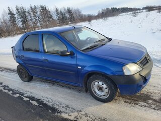 2006 Renault Logan I, синий, 145000 рублей, вид 3