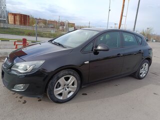 2012 Opel Astra J, чёрный, 890000 рублей, вид 4