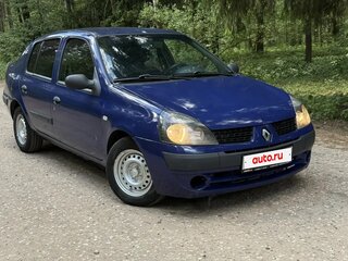 2002 Renault Symbol I Рестайлинг, синий, 210000 рублей, вид 2