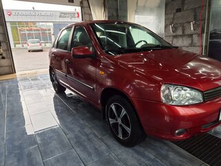 2010 Lada (ВАЗ) Kalina I, красный, 350000 рублей, вид 2