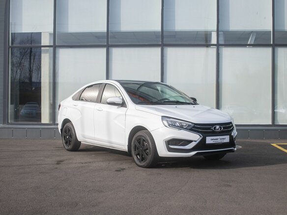 2023 Lada (ВАЗ) Vesta I Рестайлинг (NG), белый, 1110000 рублей - вид 4