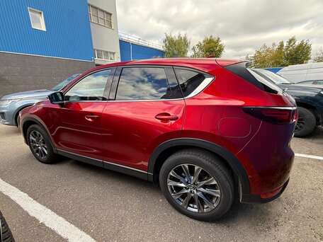 2019 Mazda CX-5 II, красный, вид 2