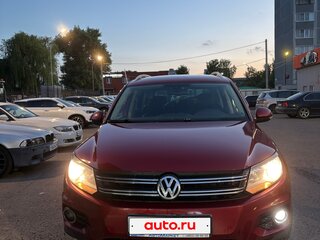 2012 Volkswagen Tiguan I Рестайлинг, красный, 1450000 рублей, вид 1