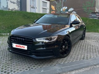2014 Audi A6 IV (C7) Рестайлинг, чёрный, 1700000 рублей, вид 1