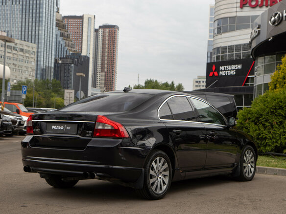 2010 Volvo S80 II Рестайлинг, чёрный - вид 3