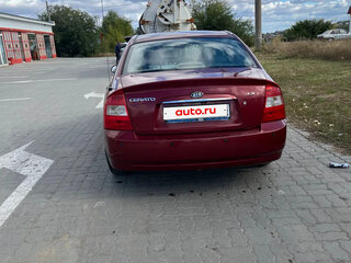 2006 Kia Cerato I, пурпурный, 380000 рублей, вид 4