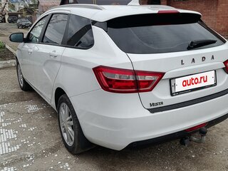 2019 Lada (ВАЗ) Vesta SW I, белый, 1070000 рублей, вид 4