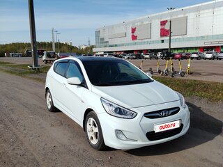 2014 Hyundai Solaris I, белый, 820000 рублей, вид 2