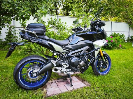 2019 Yamaha MT-09 Tracer (FJ-09), синий, 920000 рублей, вид 1
