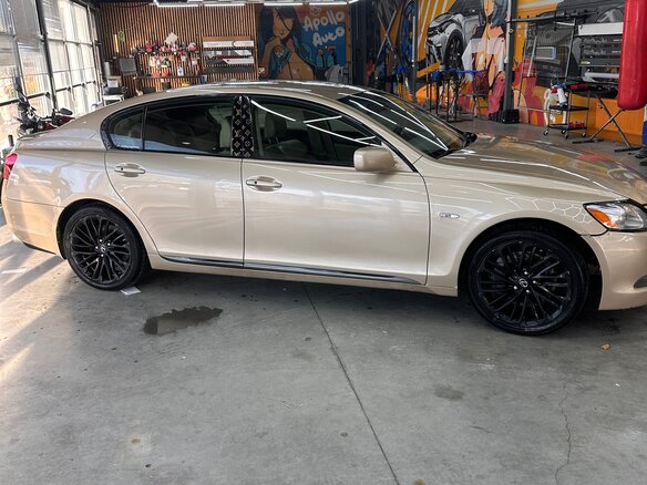 2007 Lexus GS 450h III, бежевый, 1150000 рублей - вид 3