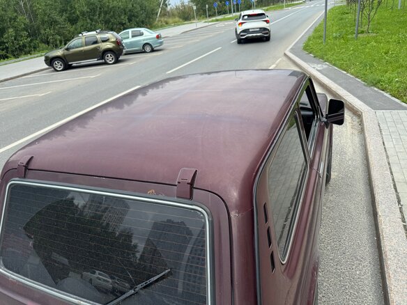 2013 Lada (ВАЗ) 2121 (4x4) I Рестайлинг, пурпурный, 220000 рублей - вид 9