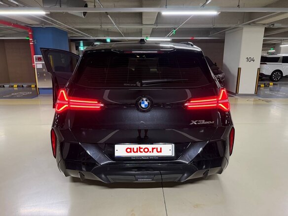 2025 BMW X3 20i xDrive IV (G45/G48), чёрный - вид 10
