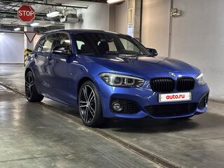 2019 BMW 1 серии 118i II (F20/F21) Рестайлинг 2, синий, 2300000 рублей, вид 1