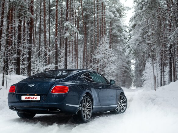 2014 Bentley Continental GT Speed II, синий, 7000000 рублей - вид 4