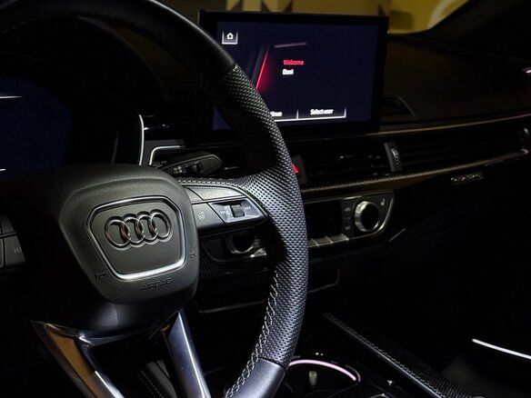 2020 Audi S4 V (B9) Рестайлинг, синий, 5150000 рублей - вид 7