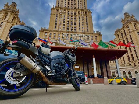 2013 Yamaha FZ8, серый, 600000 рублей, вид 1