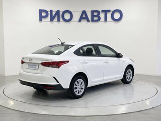 2021 Hyundai Solaris II Рестайлинг, белый, 1149999 рублей, вид 4