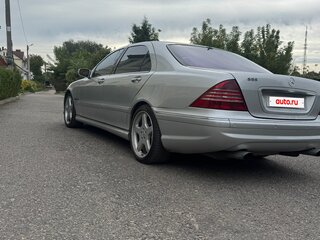 2000 Mercedes-Benz S-Класс AMG 55 AMG Long I (W220), серебристый, 1250000 рублей, вид 3