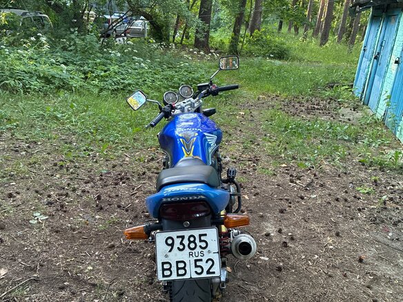 2000 Honda CB 400 Super Four, синий, 235000 рублей - вид 2