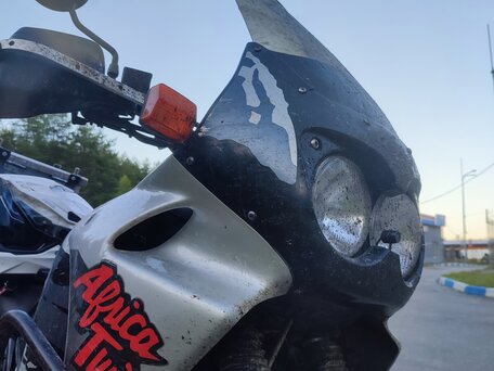 1995 Honda XRV 750 Africa Twin, чёрный, 440000 рублей, вид 1