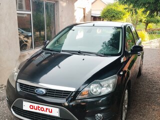 2008 Ford Focus II Рестайлинг, чёрный, 490000 рублей, вид 1