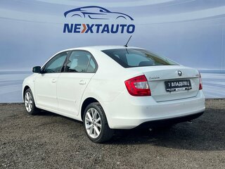 2015 Skoda Rapid I, белый, 948800 рублей, вид 3