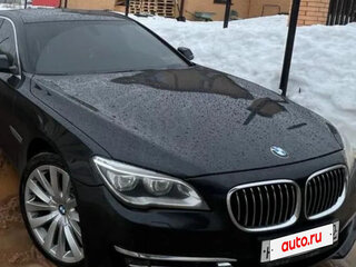 2015 BMW 7 серии Long 740Li xDrive V (F01/F02/F04) Рестайлинг, чёрный, 1580000 рублей, вид 1
