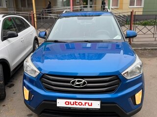 2017 Hyundai Creta I, синий, 1300000 рублей, вид 3