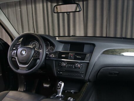 2013 BMW X3 28i xDrive II (F25), чёрный, 1449000 рублей, вид 5