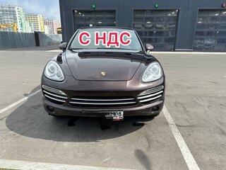 2014 Porsche Cayenne Diesel II (958), коричневый, 2559000 рублей, вид 2