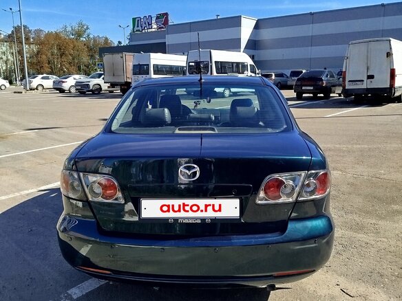 2005 Mazda 6 I (GG) Рестайлинг, зелёный, 680000 рублей - вид 15