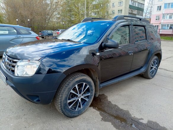 2014 Renault Duster I, чёрный, 850000 рублей