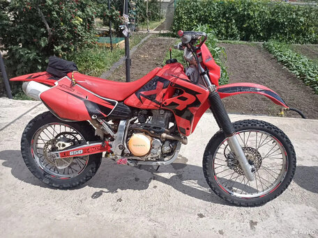2001 Honda XR 650R, красный, 300000 рублей, вид 1