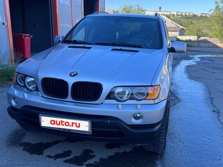 2003 BMW X5 3.0i I (E53), серебристый, 1300000 рублей, вид 5