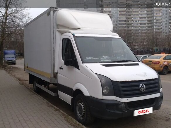 2013 Volkswagen Crafter, белый, 1100000 рублей - вид 6