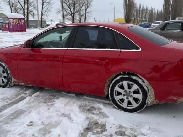 2009 Audi A4 IV (B8), красный, 740000 рублей - вид 7