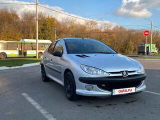2007 Peugeot 206, серебристый, 270000 рублей, вид 4