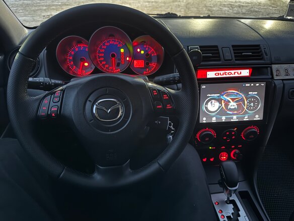 2008 Mazda 3 I (BK) Рестайлинг, чёрный, 720000 рублей - вид 5