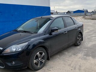 2008 Ford Focus II Рестайлинг, чёрный, 450000 рублей, вид 4