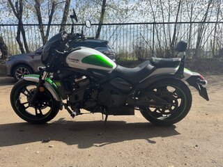 2017 Kawasaki EN650 Vulcan S, белый, 620000 рублей, вид 5